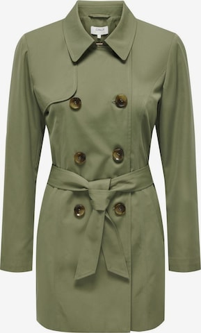 ONLY Between-Seasons Coat in Green: front