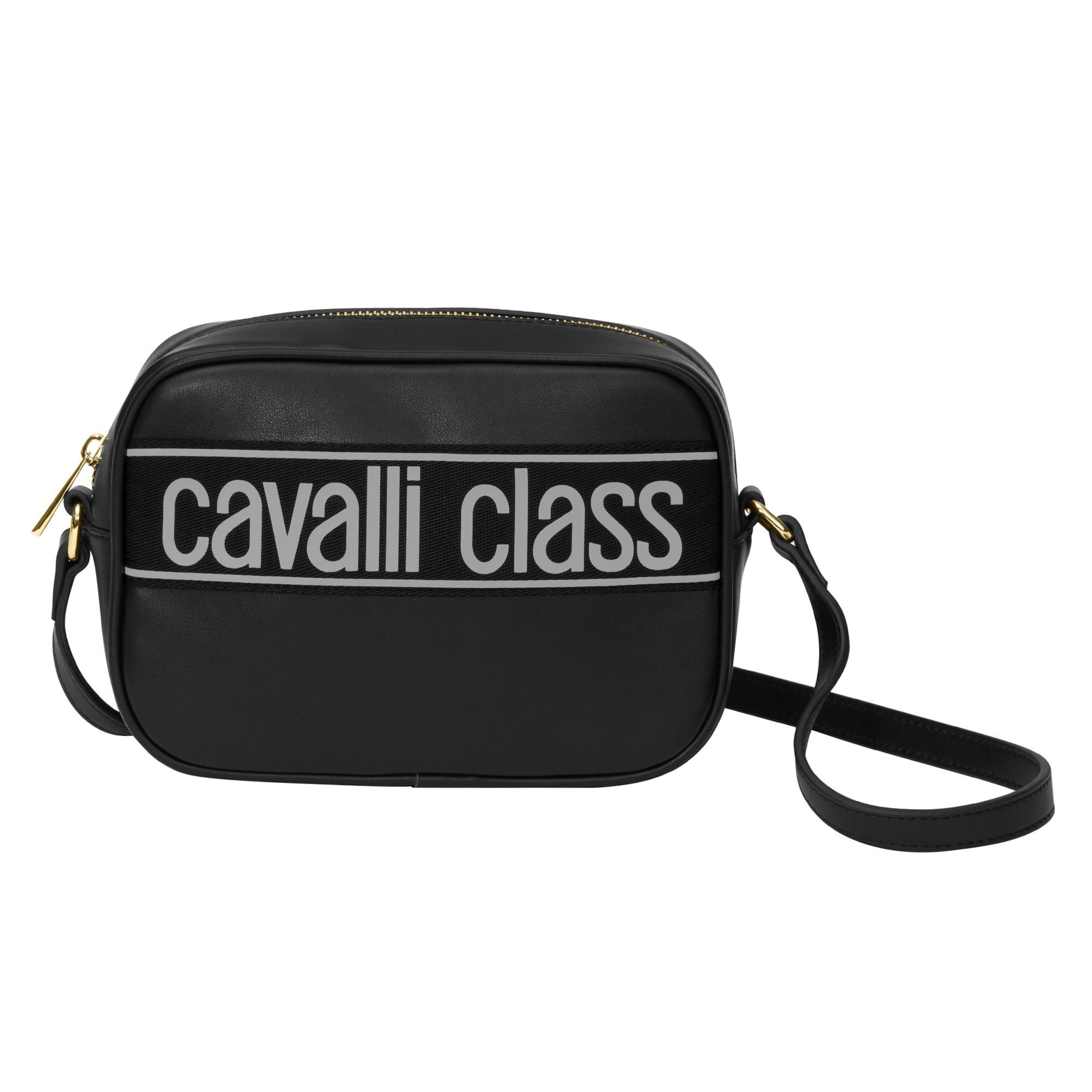 Borsa a tracolla 'Lucilla' di Cavalli Class in nero: frontale