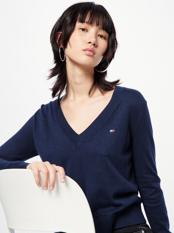 Tommy Jeans Pullover in Blau