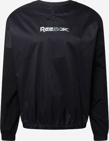 Vestes d’entraînement Reebok en noir : devant