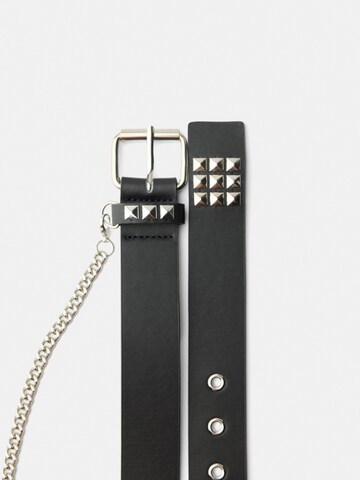Bershka Riem in Zwart