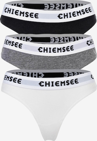 CHIEMSEE Thong in Grey: front