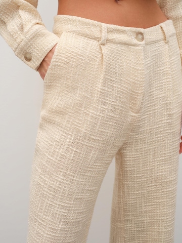 Wide Leg Pantalon à pince 'Belana Tall' RÆRE by Lorena Rae en beige