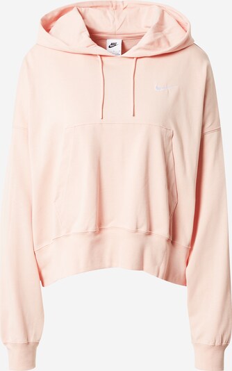 Nike Sportswear Sweat-shirt en rose pastel / blanc, Vue avec produit