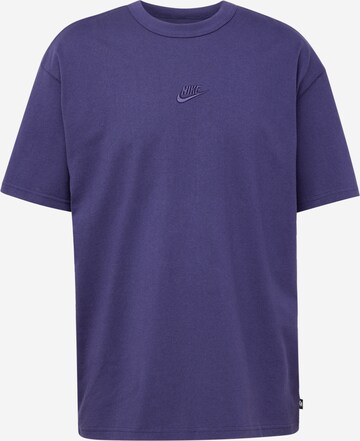 Nike Sportswear Tričko 'Essential' – fialová: přední strana