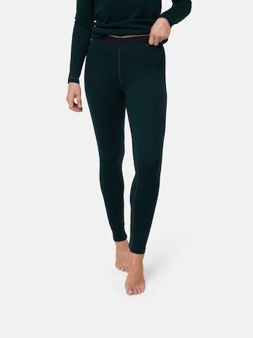 DANISH ENDURANCE Lange Unterhose in Grün: Vorderseite