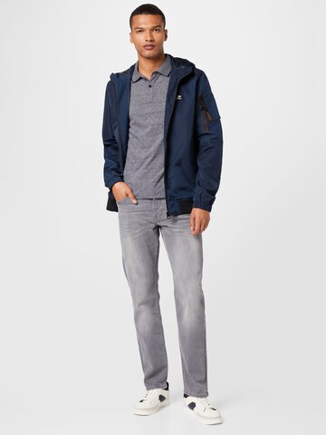 Petrol Industries Slimfit Jeans 'Seaham Tracker' in Grau