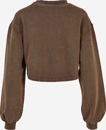 Urban Classics Sweatshirt in Braun