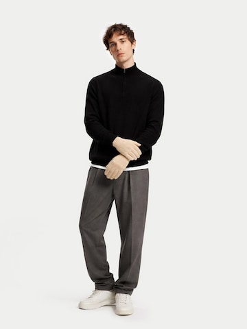 GOBI Cashmere Fingervantar 'Essential Knit Cashmere Gloves' i beige