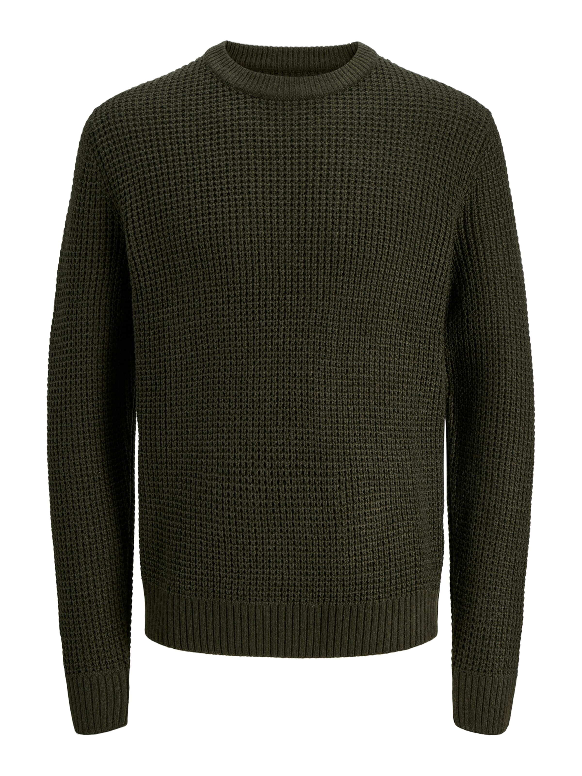 JACK & JONES Pullover 'JJGLOBAL' in Grün: Vorderseite