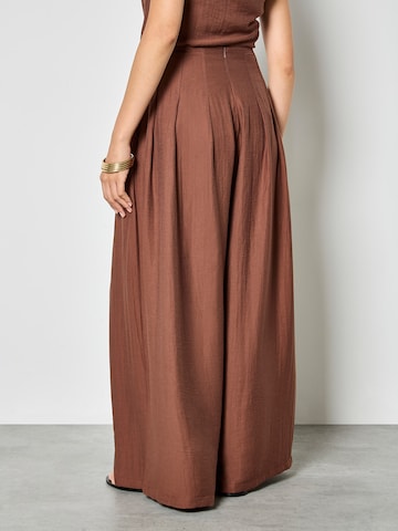 Apricot Wide leg Pants in Brown