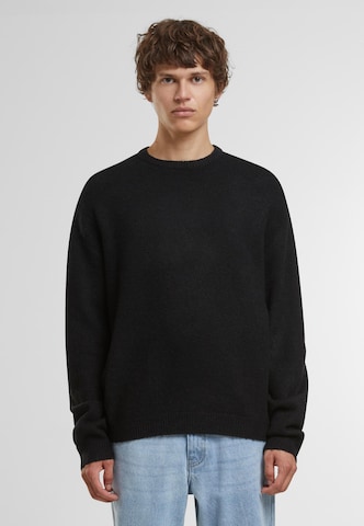 Urban Classics Pullover in Schwarz: Vorderseite