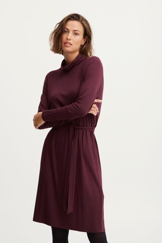 Fransa Knitted dress 'Frann' in Purple: front