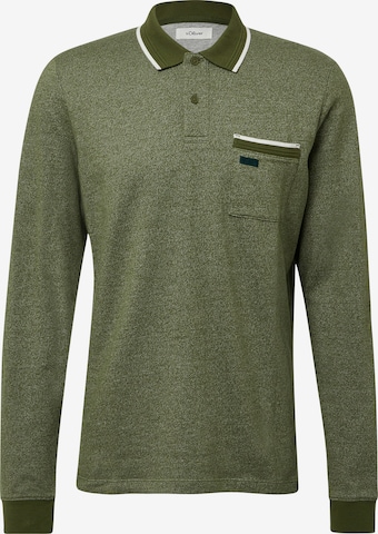 s.Oliver Μπλουζάκι σε πράσινο: μπροστά