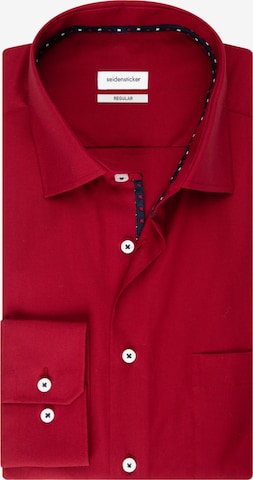SEIDENSTICKER Business Shirt ' Regular ' in Red: front