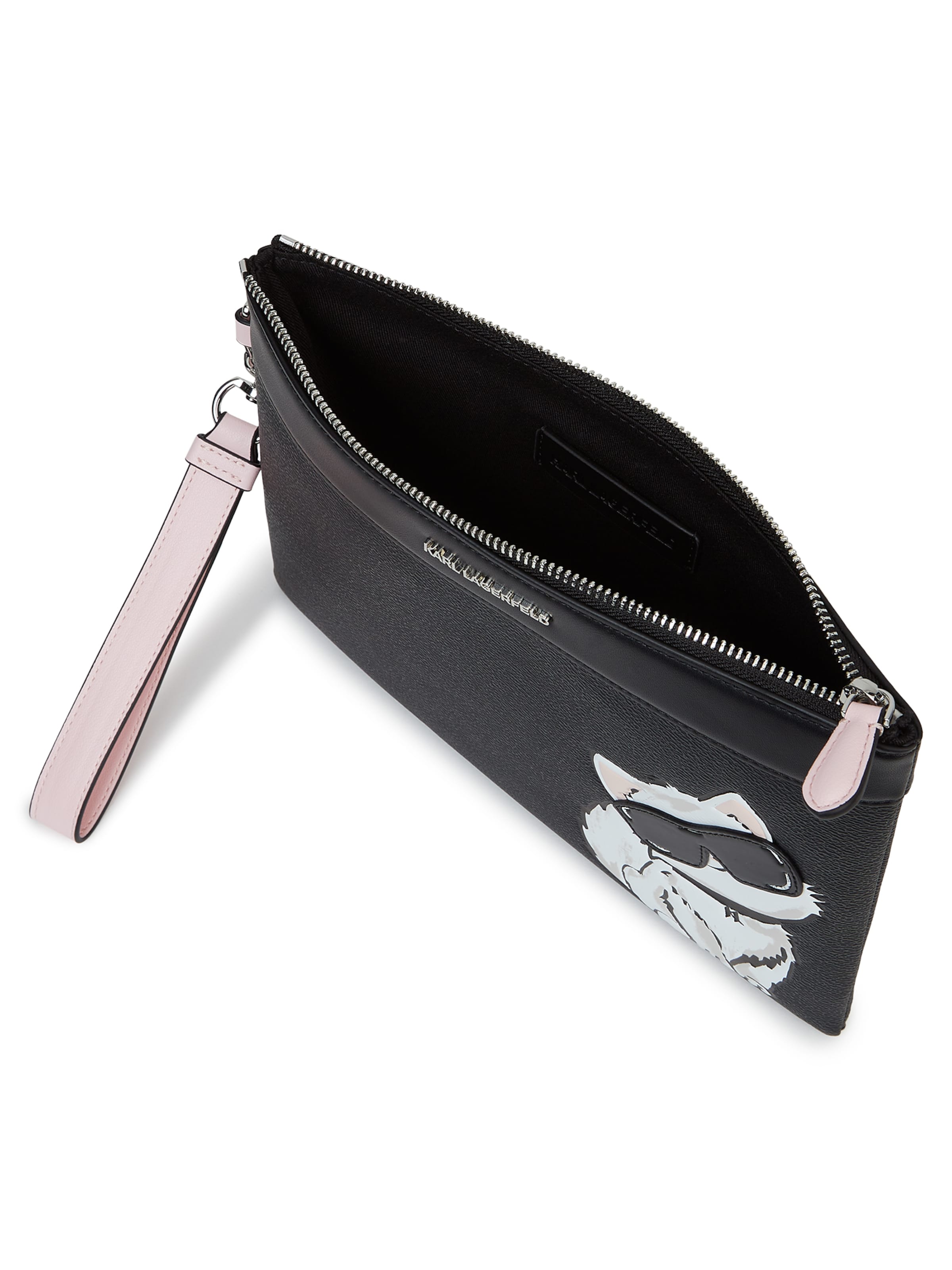 Poche ventrale ' Ikon Choupette Beutel ' Karl Lagerfeld en noir