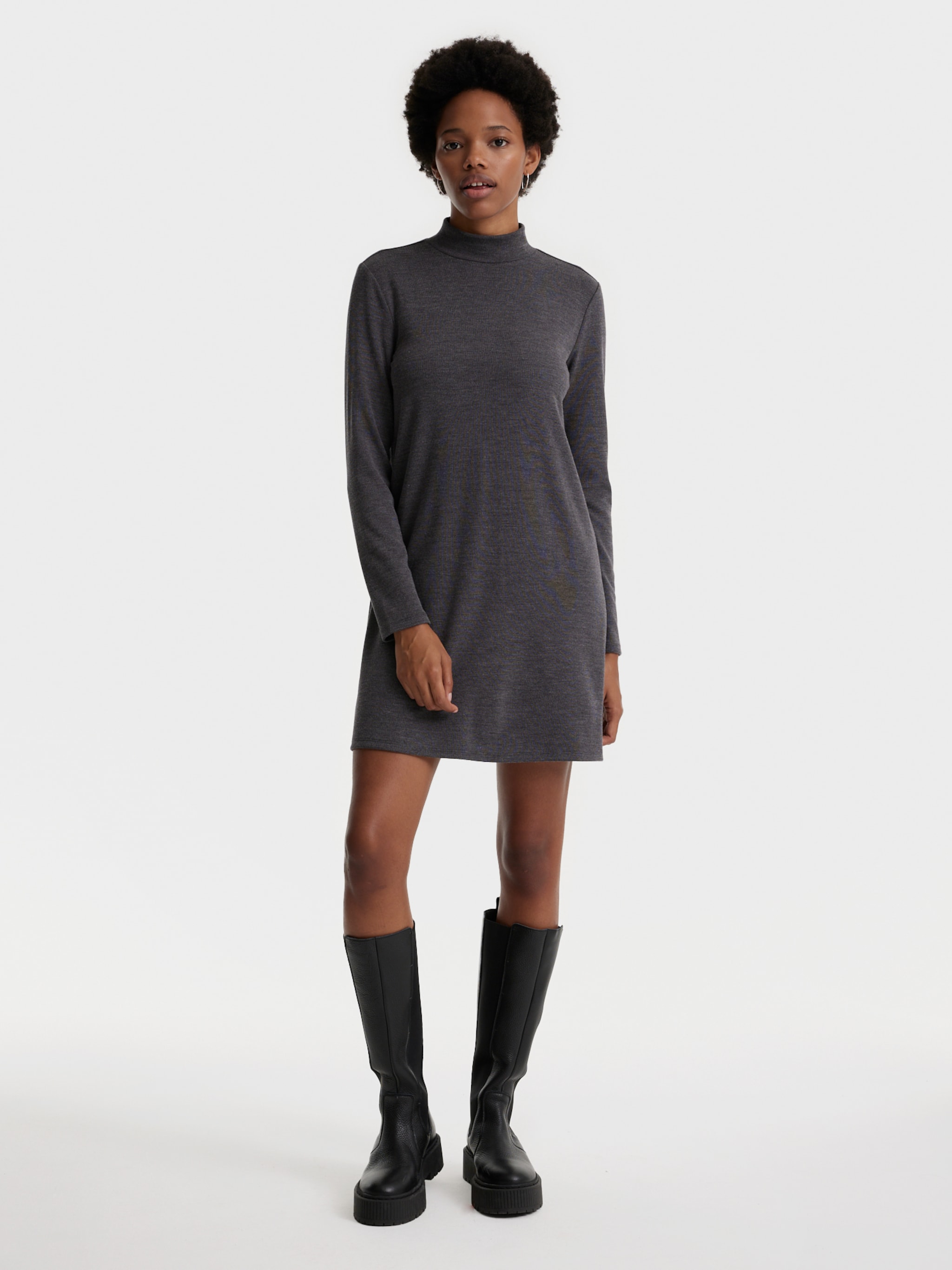 EDITED Produkte Kleid 'Arlyn' graumeliert
