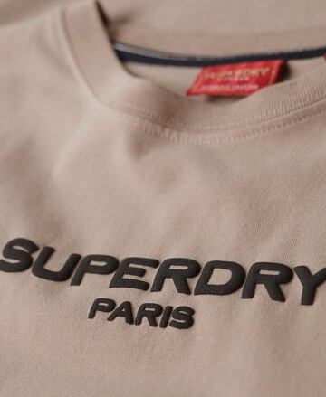 Superdry Shirt 'Sport Luxe' in Grijs
