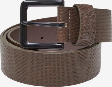 Ceinture Urban Classics en marron : devant