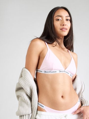 Triangolo Reggiseno di Juicy Couture in rosa: frontale
