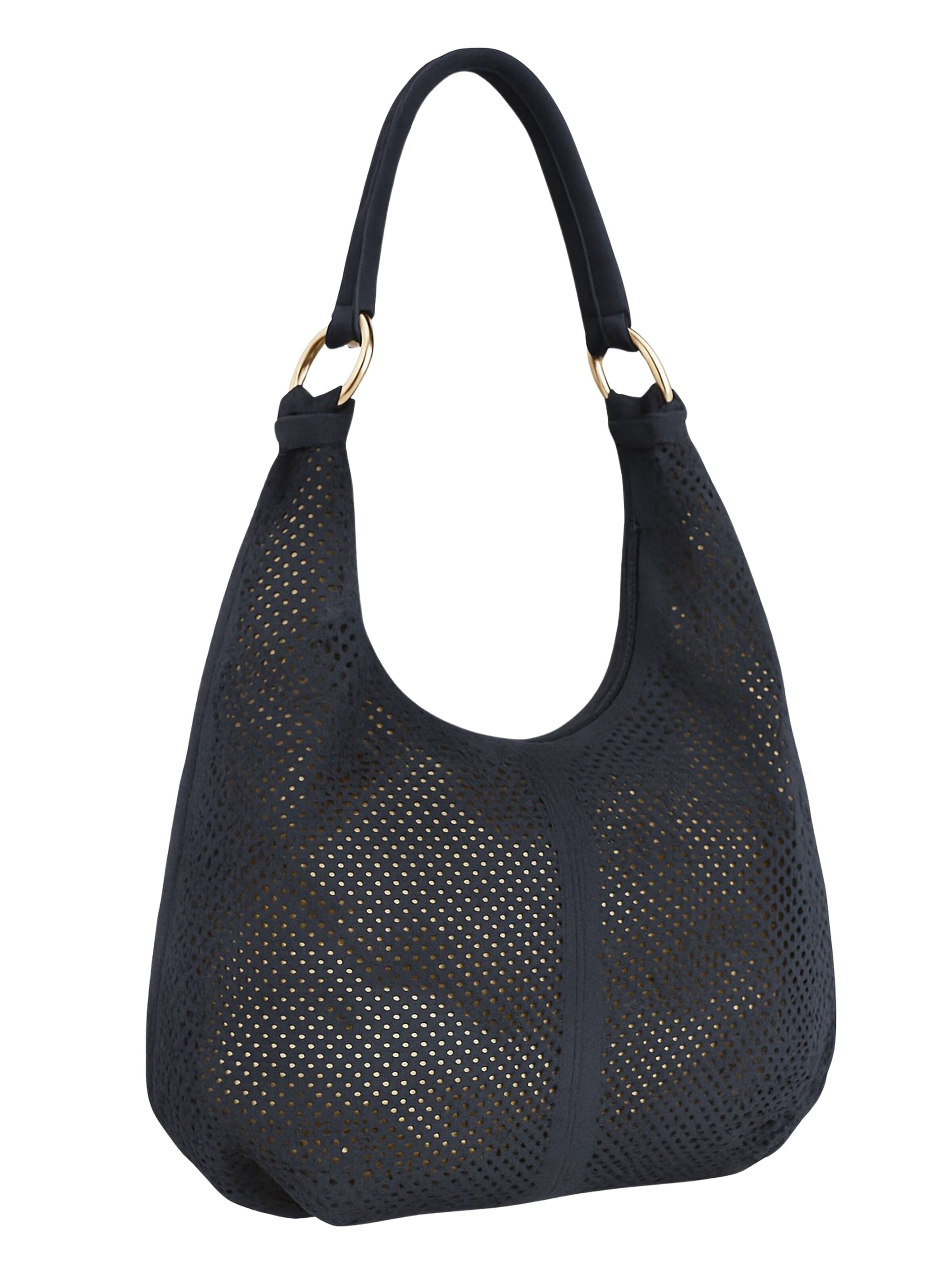 COLLEZIONE ALESSANDRO Shoulder Bag 'Midnight Luxe' in Blue: front