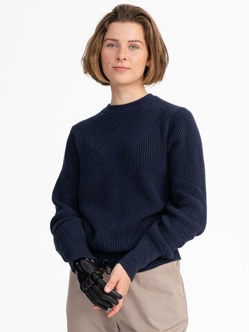 MELA Trui 'Gauri' in Blauw: voorkant