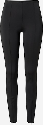 Calvin Klein Skinny Leggings in Schwarz: predná strana