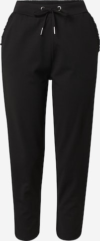 Soyaconcept Regular Pants 'Siham 2' in Black: front