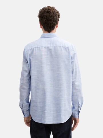 TOM TAILOR Regular fit Πουκάμισο σε μπλε