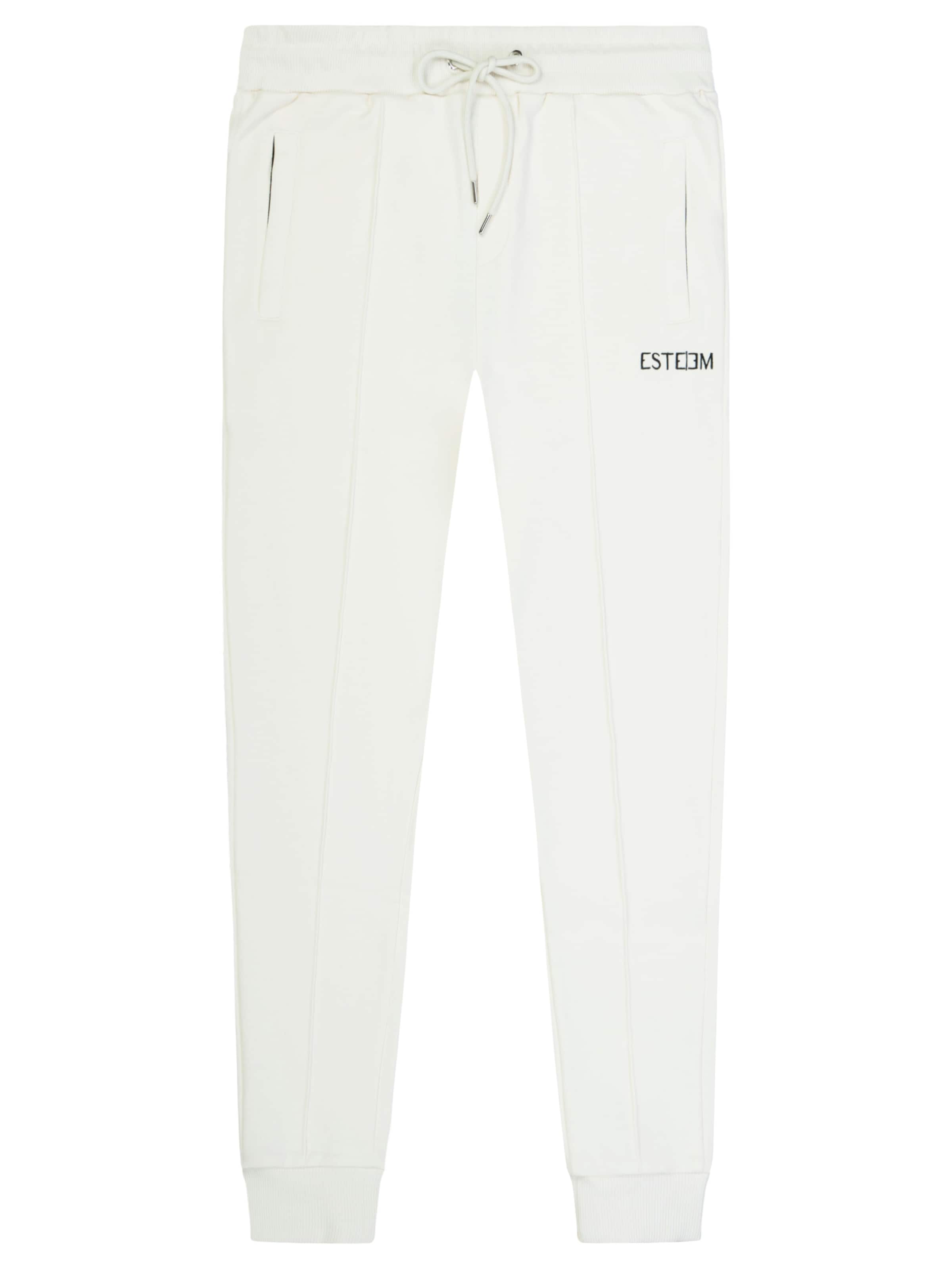 ESTEEM Slimfit Bukser i beige: forside