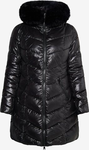 Usha Winter coat 'Lurea' in Black: front