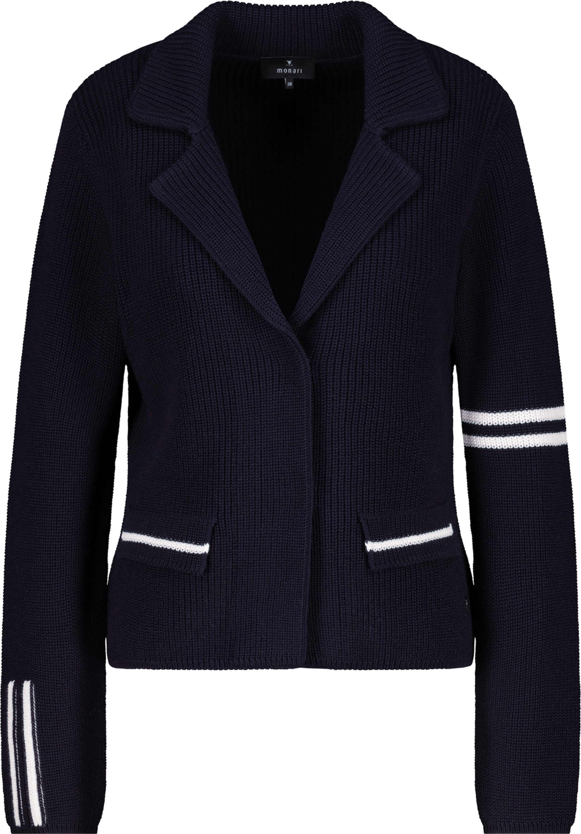 monari Knit Cardigan in Blue: front