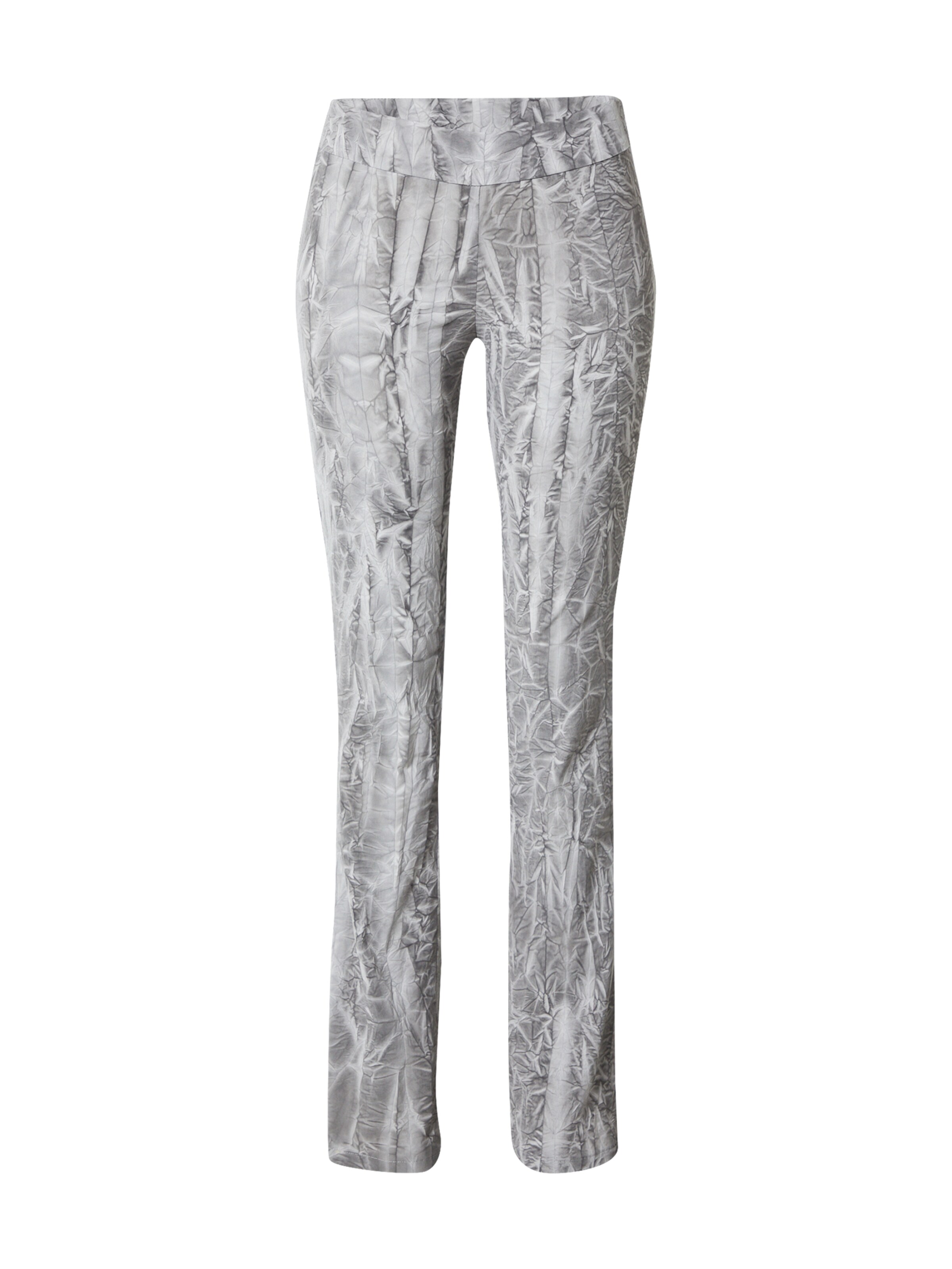 WEEKDAY Regular Панталон в сиво: отпред