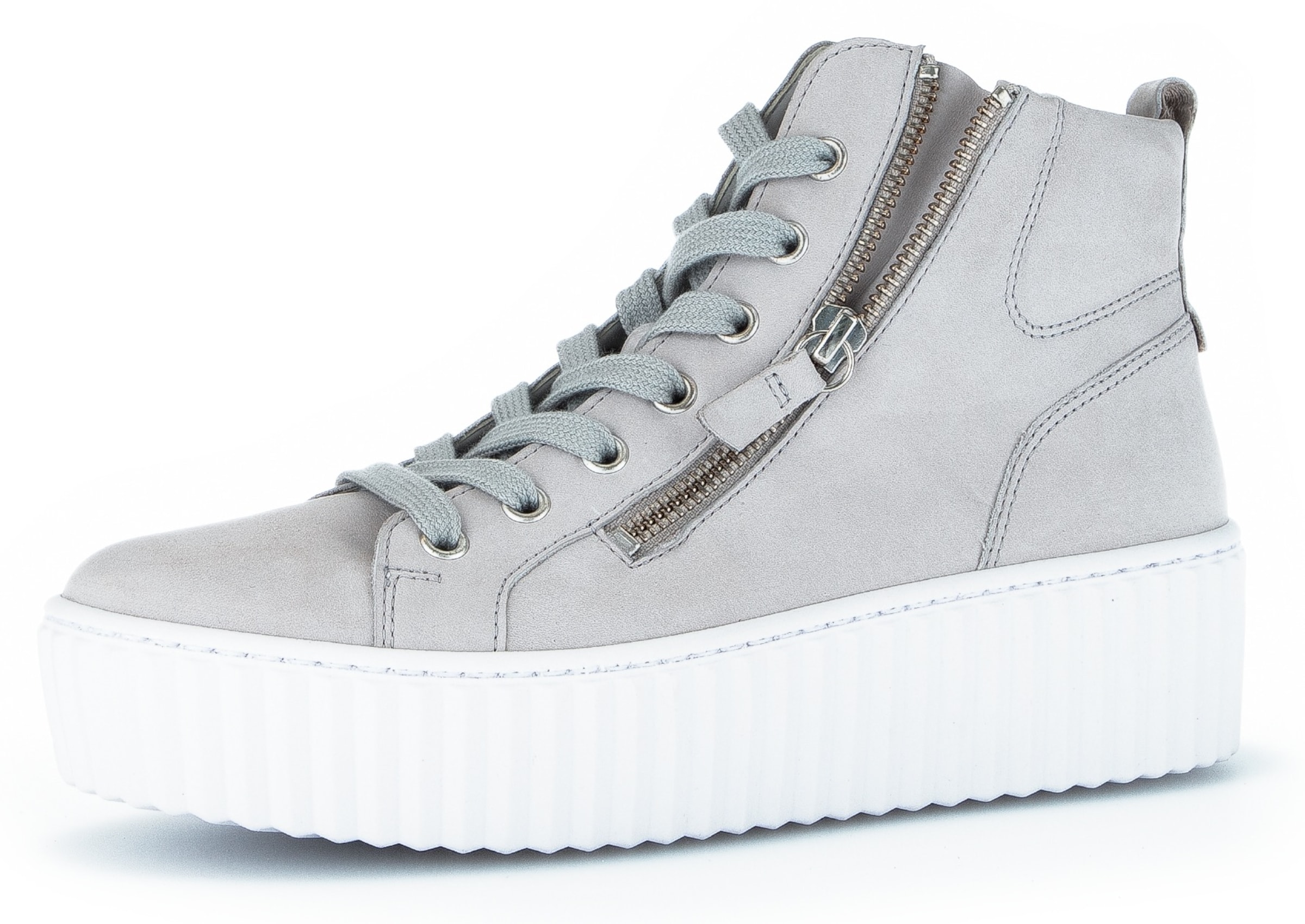 Baskets hautes GABOR en gris : devant