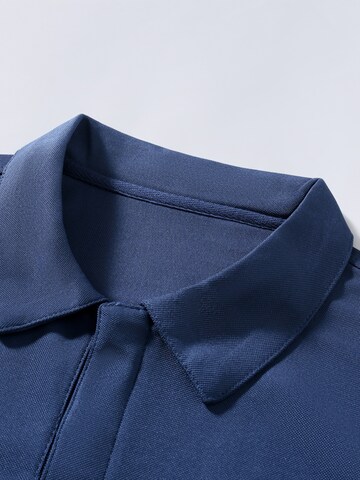 YOUTHUP Performance Shirt 'Gradschnitt' in Blue