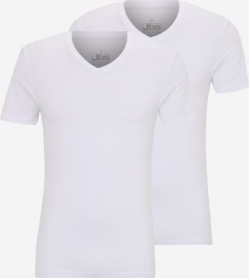 Maillot de corps jbs en blanc : devant