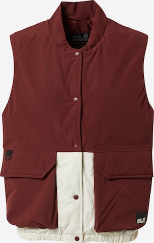 JACK WOLFSKIN Vest '365 FEARLESS' in Red: front