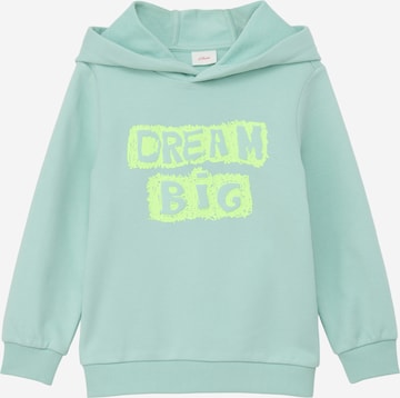 s.Oliver Sweatshirt in Green: front