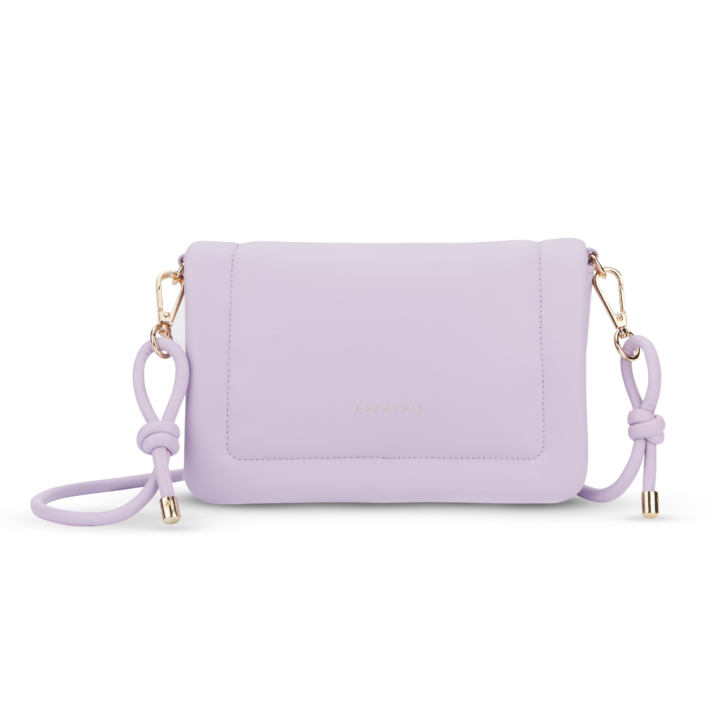 Expatrié Crossbody bag 'Zoe Small' in Purple: front
