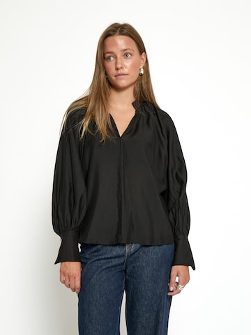 Chemisier 'Lindsey' Peppercorn en noir : devant