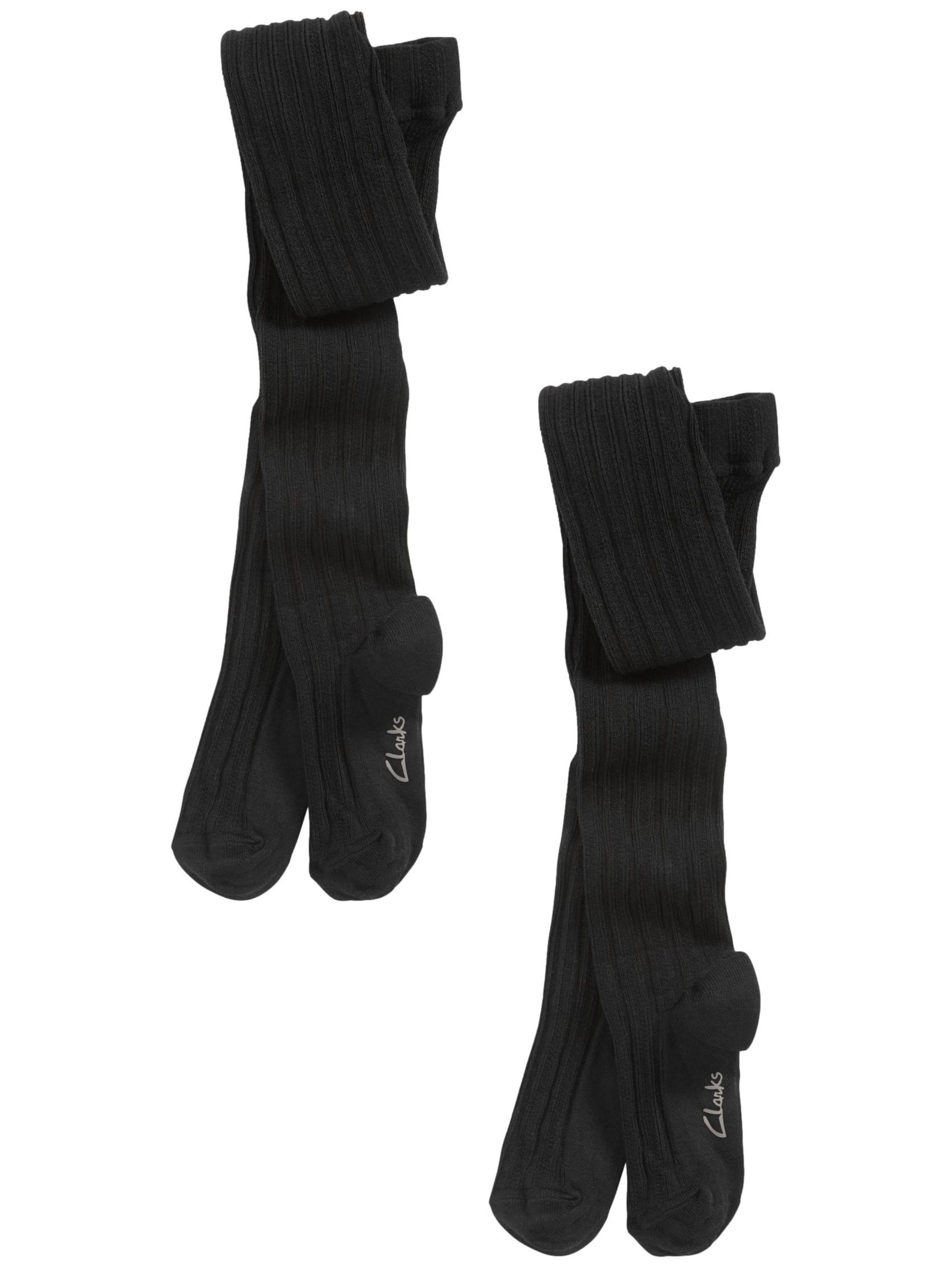 Collant di CLARKS in nero: frontale