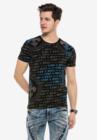 CIPO & BAXX T-Shirt in Schwarz