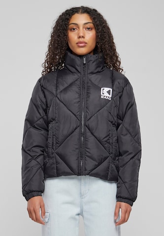 Veste d’hiver Karl Kani en noir : devant