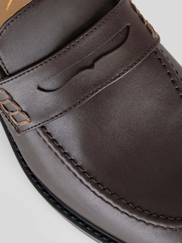 Solari Milano Moccasin in Brown