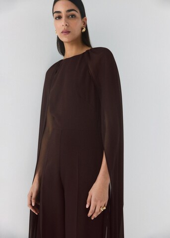 MANGO Jumpsuit 'Faby-a' in Brown