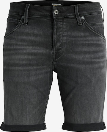 JACK & JONES Regular Jeans 'Rick Fox' in Zwart: voorkant