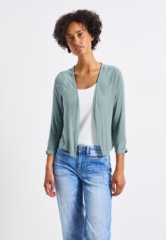 STREET ONE Strickjacke in Grün: Vorderseite