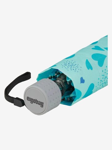 ergobag Umbrella 'Regenschirm Regenschirm' in Blue