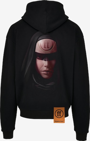 Forgotten Faces Sweatshirt 'Madonna' in Zwart