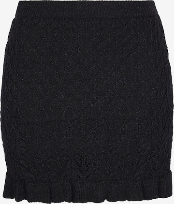 Jupe 'Festive' faina en noir : devant